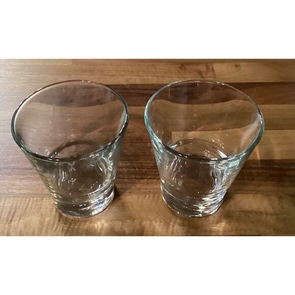 Libbey Duratuff 8 Ounce Whiskey Rock Glasses 3.75" Set of 2 - Picture 2 of 9